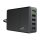 Green Cell Charger 52W 5-Port USB3.0 Schwarz