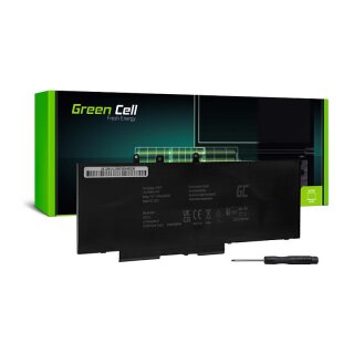 Green Cell Battery 93FTF GJKNX for Dell Latitude 5280 5290 5480 5490 5491 5495 5580 5590 5591 Precision 3520 3530