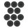 Jabra Engage Ear cushion for headset pack of 10 for Engage 50 Mono 50 Stereo