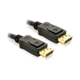 DELOCK Kabel Displayport St-St. Gold 3m