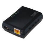 DIGITUS USB-Netzwerkserver 1-Port +Printserver,...