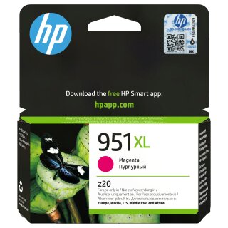 HP 951XL original Ink cartridge CN047AE BGX magenta high capacity 1.500 pages 1-pack Officejet