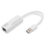 Digitus USB 3.0 > RJ45 (ST-BU) Adapter Schwarz