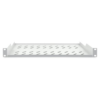 DIGITUS Fachboden 1HE 45x483x250mm bis 15kg grau