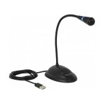 Broadcast Delock USB Schwanenhals Mikrofon mit...