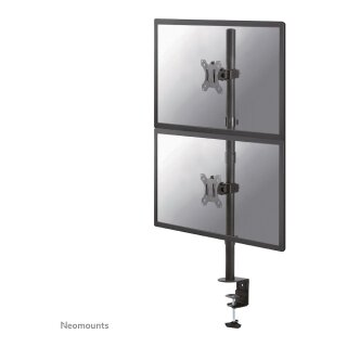 Neomounts FPMA-D550DVBLACK Tischhalterung für zwei Flachbildschirme bis 32" - Schwarz