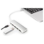 DIGITUS USB-C-Hub 4-Port 3.0->4xA3.0 1xC-PD...