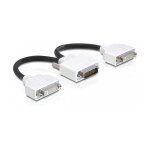 DVI DMS-59 ST > 2x DVI Buchse