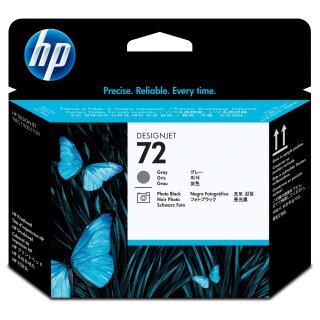 HP 72 original printhead C9380A grey and photo black standard capacity 1-pack
