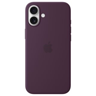APPLE iPhone 16 Plus Silicone Case with MagSafe - Plum
