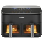 Cosori Dual Basket Heißluftfritteuse Schwarz