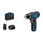 Bosch GSR 12V-15 Vorteils-Set Akku-Bohrschrauber