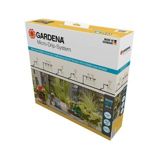 Gardena MDS Tropfbewässerung Set Terrasse (30 Pflanzen)