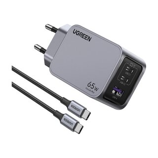 UGREEN Nexode Pro 65W GaN Charger with USB-C Cable