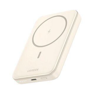 UGREEN 10000mAh Mini Powerbank Wireless 20W with MagSafe white
