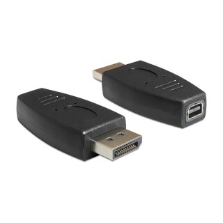 DELOCK Adapter Displayport Stecker > Displayport mini Buchse