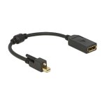 DELOCK Adapterkabel mini Displayport 1.2 Stecker mit...