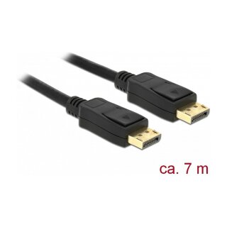 Kabel DisplayPort 1.2 Stecker > DisplayPort Stecker 4K 60 Hz 7 m