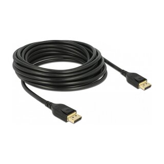 DELOCK DisplayPort Kabel 8K 60 Hz 1 m DP 8K zertifiziert