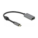 DELOCK Aktiver USB Type-C zu HDMI Adapter DP Alt Mode 4K...