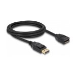 DELOCK DisplayPort 1.2 Verlngerungskabel 4K 60Hz 3m