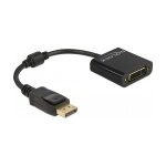DELOCK Adapter DisplayPort 1.2 Stecker zu DVI Buchse 4K...