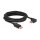 DisplayPort Kabel Stecker gerade zu Stecker 90° rechts gewinkelt 8K 60 Hz 5 m
