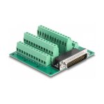 DELOCK D-Sub HD 44 Pin Stecker zu Terminalblock fur...