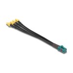 DELOCK Kabel Mini FAKRA Z Buchse quad zu 4 x SMA Buchse...