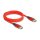 DisplayPort Kabel 16K 60 Hz 2 m rot Metall