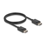 DELOCK DisplayPort Kabel 16K 60 Hz 80 Gbps 1m