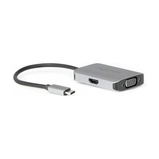 DELOCK USB Type-C Splitter DP Altmode > 1 x HDMI + 1 x VGA out