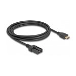 DELOCK HDMI Automotive Kabel HDMI-A Stecker auf HDMI-E...