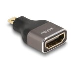 DELOCK HDMI Adapter Micro-D Stecker zu A Buchse 8K 60 Hz...