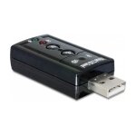DELOCK Sound Adapter extern USB2.0 Virtual 7.1 24Bit 96kHz
