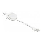 Easy 45 Modul USB 2.0 Ausrollkabel USB Typ-A zu EASY-USB...