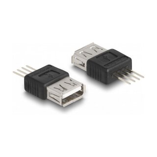 Adapter USB 2.0 Type-A Buchse zu 4 Pin