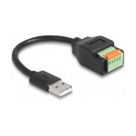 USB 2.0 Kabel Typ-A Stecker zu Terminalblock Adapter mit...