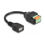 USB 2.0 Kabel Typ-A Buchse zu Terminalblock Adapter mit...