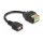 USB 2.0 Kabel Typ-A Buchse zu Terminalblock Adapter mit Drucktaster 15 cm