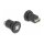 USB 2.0 Typ-B zu USB 2.0 Typ-A Einbaubuchse schwarz