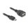 USB 2.0 OTG Kabel Typ Micro-B Stecker zu Typ-A Buchse 11 cm