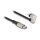 Daten- und Ladekabel USB Type-C™ zu Lightning™ für iPhone™ und iPad™ 180° gewinkelt 1 m MFi