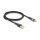 USB 2.0 Kabel Typ-A Stecker zu USB Type-C™ Stecker mit Schnellladefunktion 60 W transparent 1 m