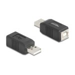 USB 2.0 Adapter USB Typ-A Stecker zu USB Typ-B Buchse