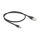 USB 2.0 Kabel USB Typ-A Stecker zu USB Type-C™ Stecker 0,5 m schwarz Silikon