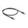 USB 2.0 Kabel USB Type-C™ Stecker zu Stecker PD 3.0 60 W 0,5 m schwarz Silikon