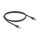 USB 2.0 Kabel USB Type-C™ Stecker zu Stecker PD 3.0 60 W 1 m schwarz Silikon