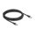 USB 2.0 Kabel USB Type-C™ Stecker zu Stecker PD 3.0 60 W 4 m schwarz Silikon