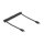 USB 2.0 Type-C™ Spiralkabel Stecker zu Stecker 0,45 m bis 0,75 m schwarz